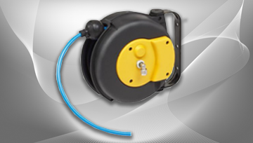 air-hose-reel-plastic-steel-Body-enclosed-type