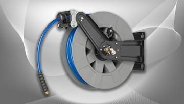 air-hose-reel-plastic-steel-Body-open-type