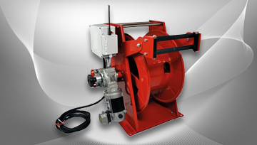 Electric Motor Operated Drum Type Hose Reel Manufacturer, Spring Balancer,  Quick Release Coupling, Work Station, Pneumatic and Sockets Accessories,  Mumbai, India
