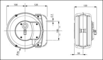 sp-mini-reel-series-9200-technical-diagram